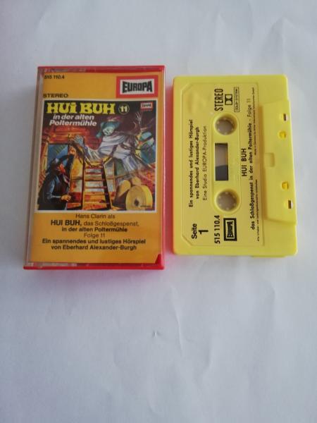 Hui Buh Folge 11 in der alten Poltermühle Gelb mit Gelben Aufkleber 515110.4 Europa(Frontcover minimal eingerissen)